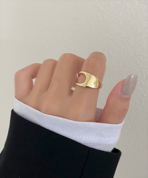 florist（フローリスト）の「【2種展開】トレンドオープンリング（リング・レディース・シルバー系その他2/シルバー系その他3/ゴールド系その他2/ゴールド系その他3・FREE）」の4枚目の写真