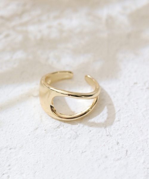 florist（フローリスト）の「【2種展開】トレンドオープンリング（リング・レディース・シルバー系その他2/シルバー系その他3/ゴールド系その他2/ゴールド系その他3・FREE）」の7枚目の写真