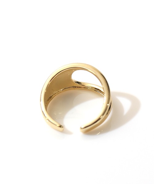 florist（フローリスト）の「【2種展開】トレンドオープンリング（リング・レディース・シルバー系その他2/シルバー系その他3/ゴールド系その他2/ゴールド系その他3・FREE）」の8枚目の写真