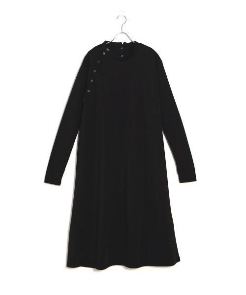 Bab(バブ)の「【WEB限定】裏起毛バックスリットロングワンピース(ワンピース・レディース・ブラック/カーキ/グレー系その他・FREE)」の19枚目の写真