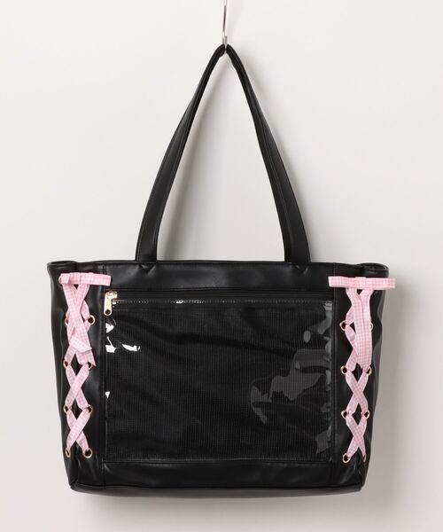 WEGO/【Sサイズ】レースアップ痛バッグ（トートバッグ）｜WEGO