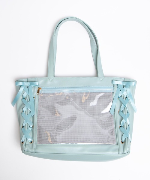 WEGO/【Sサイズ】レースアップ痛バッグ（トートバッグ）｜WEGO