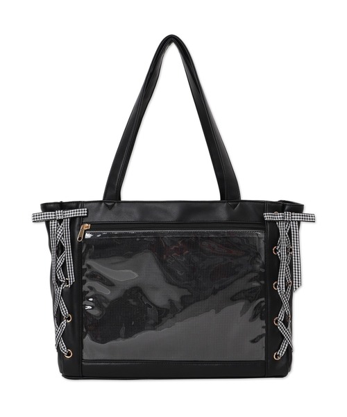 WEGO/【Sサイズ】レースアップ痛バッグ（トートバッグ）｜WEGO