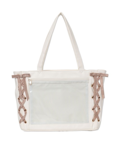 WEGO/【Sサイズ】レースアップ痛バッグ（トートバッグ）｜WEGO