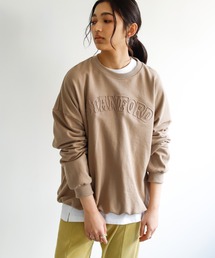 Auntie Rosa Holiday | 【Holiday】◆2021.SS◆エンボスプリントルーズスエット(スウェット)