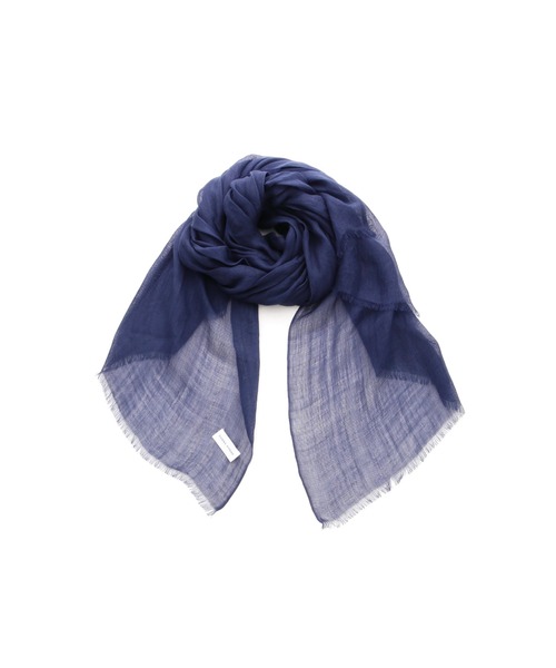 human woman（ヒューマンウーマン）の「◆オリジナルリネンストール（ストール/ショール・レディース・ネイビー/イエロー/ベージュ・ﾌﾘ-）」の8枚目の写真