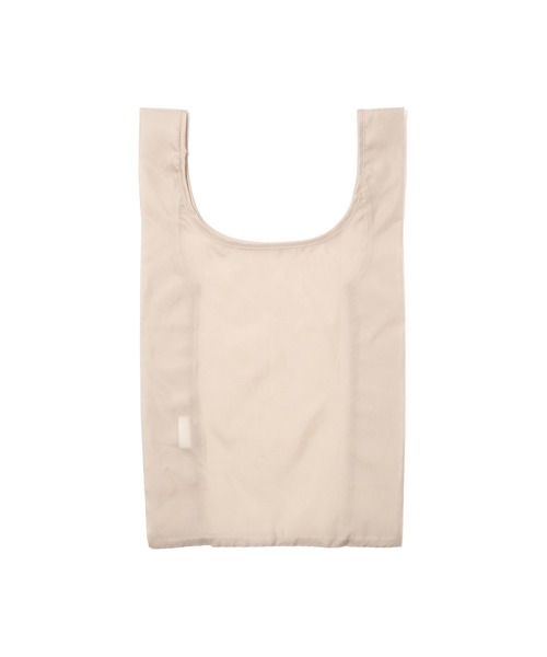 Francfranc（フランフラン）の「バッグチャームエコバッグ タイポ ライトベージュ（エコバッグ/サブバッグ・レディース・ライトベージュ・FREE）」の2枚目の写真