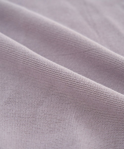 【emur】抜け衿ホールガーメントニット