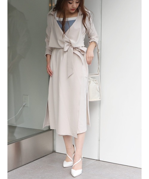 Royal Party ロイヤルパーティー のファッション ジャケット アウター テロンチコート トレンチコート Erinmendenhall Com