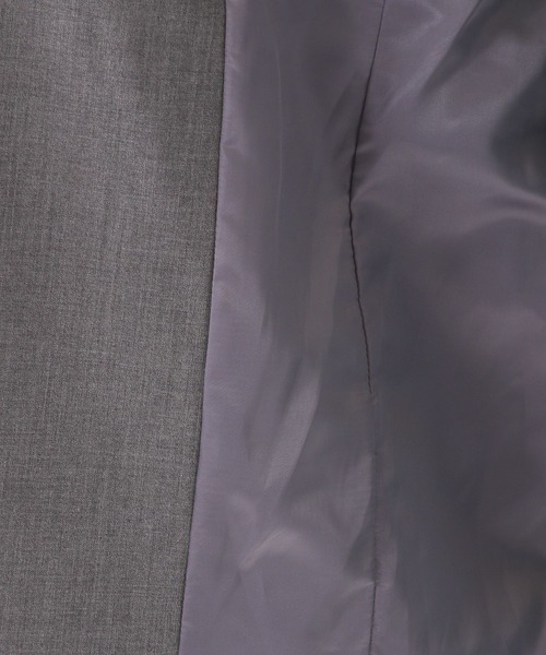 ROCKET x LUNCH（ロケットアンドランチ）の「ROCKET×LUNCH／RAWカットジャケット　2932525（テーラードジャケット・レディース・ブラック/グレー・SMALL）」の22枚目の写真