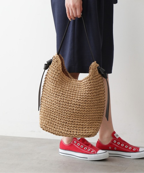 FREE'S MART（フリーズマート）の「◆ペーパーショルダーバッグ（ショルダーバッグ・レディース・ブラック・ﾌﾘ-）」の2枚目の写真