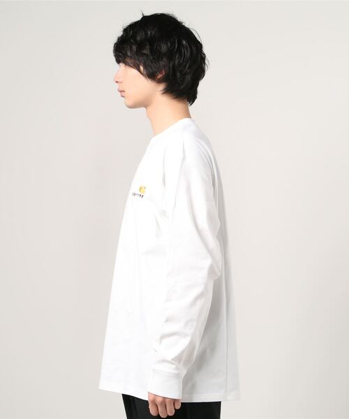 Carhartt(カーハート)の「Carhartt/カーハート ロンT I029008020021S(Tシャツ/カットソー・メンズ・ホワイト・L/M/XL)」の3枚目の写真