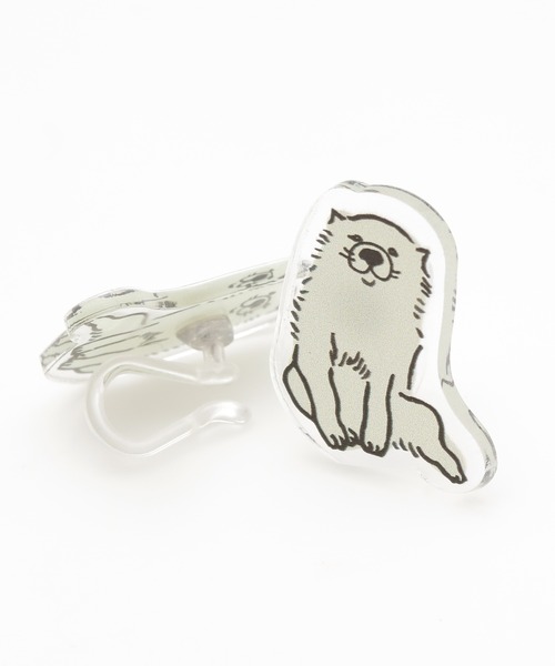 カヤ（カヤ）の「【カヤ】浮世絵どうぶつイヤリング（イヤリング・レディース・その他1/その他2/その他3/その他4/その他5/その他6・FREE）」の2枚目の写真