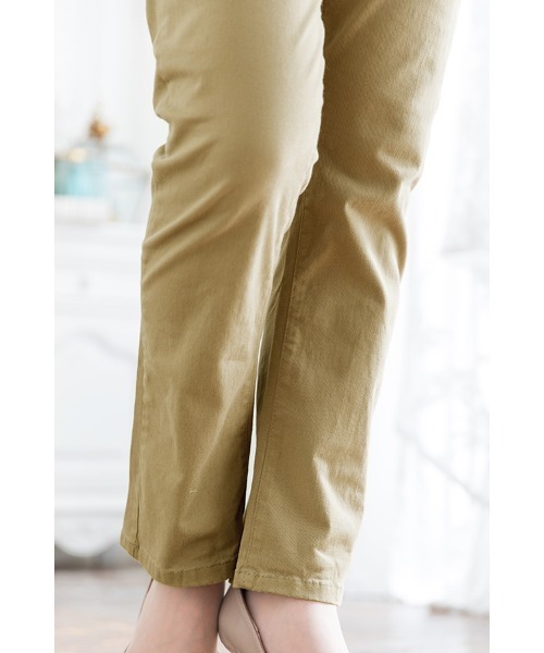 ElegChic(エレグシック)の「サスペンダースリムストレートパンツ(チノパンツ・レディース・ブラック/ベージュ/カーキ・L/XL/4L/XXL/M)」の21枚目の写真