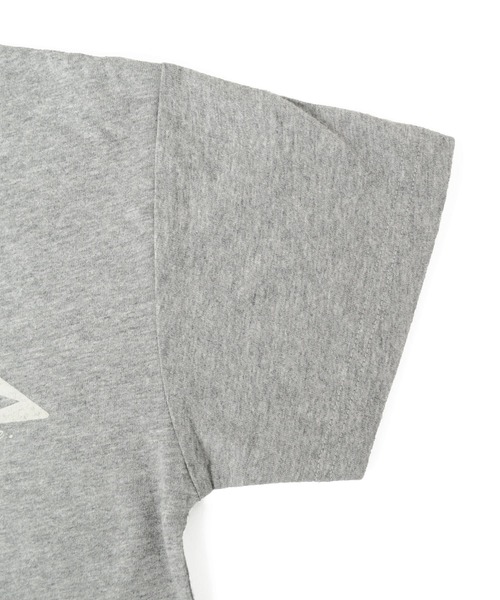 GLAZOS（グラソス）の「ソフト天竺・ドロップショルダーアウトドアロゴプリントレイヤード半袖Tシャツ（Tシャツ/カットソー・キッズ・グレー/グリーン/イエロー・130cm/160cm/170cm/150cm/140cm）」の5枚目の写真