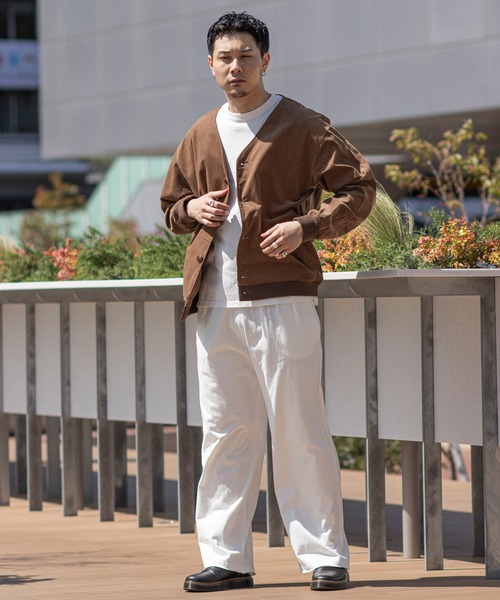 JOINT WORKS（ジョイントワークス）の「JW-CORDUROY シャツカーディガン（カーディガン/ボレロ・メンズ・サックスブルー/キャメル/コバルトブルー・MEDIUM/LARGE）」の5枚目の写真