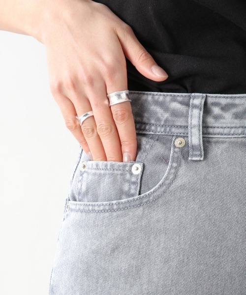 RAGEBLUE（レイジブルー）の「カラーデニムパンツ/932566（デニムパンツ・レディース・ブラック/パープル/イエロー/グリーン・SMALL/MEDIUM）」の17枚目の写真