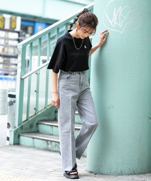 RAGEBLUE（レイジブルー）の「カラーデニムパンツ/932566（デニムパンツ・レディース・ブラック/パープル/イエロー/グリーン・SMALL/MEDIUM）」の20枚目の写真