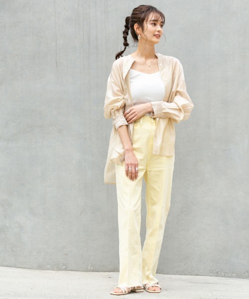 RAGEBLUE（レイジブルー）の「カラーデニムパンツ/932566（デニムパンツ・レディース・ブラック/パープル/イエロー/グリーン・SMALL/MEDIUM）」の8枚目の写真