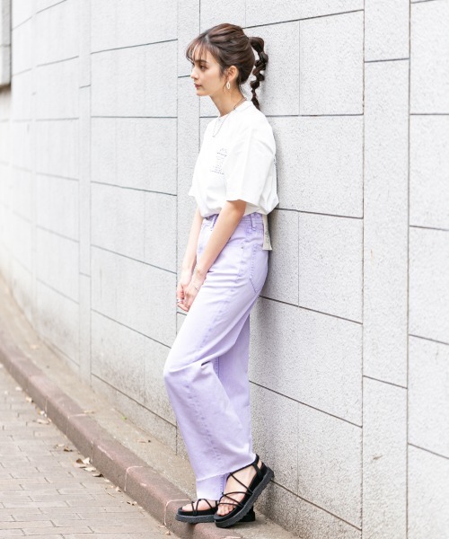 RAGEBLUE（レイジブルー）の「カラーデニムパンツ/932566（デニムパンツ・レディース・ブラック/パープル/イエロー/グリーン・SMALL/MEDIUM）」の18枚目の写真