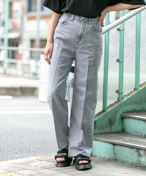 RAGEBLUE（レイジブルー）の「カラーデニムパンツ/932566（デニムパンツ・レディース・ブラック/パープル/イエロー/グリーン・SMALL/MEDIUM）」の14枚目の写真