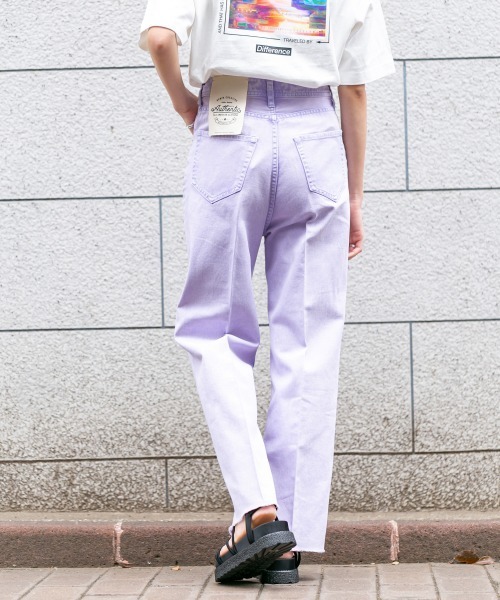 RAGEBLUE（レイジブルー）の「カラーデニムパンツ/932566（デニムパンツ・レディース・ブラック/パープル/イエロー/グリーン・SMALL/MEDIUM）」の21枚目の写真