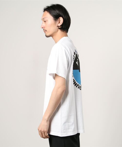 UNION（UNION TOKYO）（ユニオン）の「BANNER S/S TEE UNION ユニオン Tシャツ（Tシャツ/カットソー・メンズ・ホワイト/ブラック・MEDIUM/LARGE/X-LARGE/SMALL）」の6枚目の写真