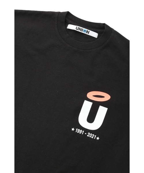 UNION（UNION TOKYO）（ユニオン）の「BANNER S/S TEE UNION ユニオン Tシャツ（Tシャツ/カットソー・メンズ・ホワイト/ブラック・MEDIUM/LARGE/X-LARGE/SMALL）」の15枚目の写真