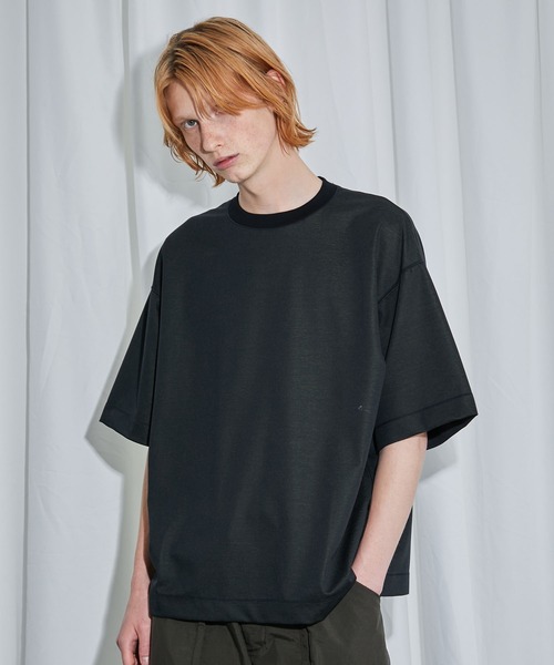 UNITED TOKYO（ユナイテッドトウキョウ）の「リバーシブルTシャツ（Tシャツ/カットソー・メンズ・ブラック/グレー/ネイビー/ベージュ・1/2）」の3枚目の写真