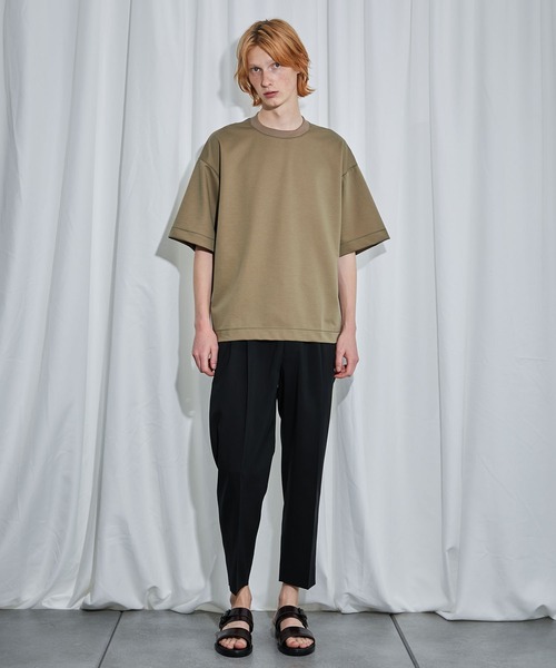 UNITED TOKYO（ユナイテッドトウキョウ）の「リバーシブルTシャツ（Tシャツ/カットソー・メンズ・ブラック/グレー/ネイビー/ベージュ・1/2）」の8枚目の写真