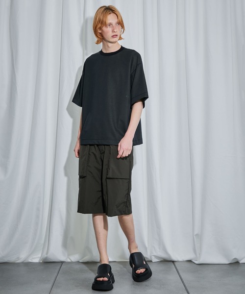 UNITED TOKYO（ユナイテッドトウキョウ）の「リバーシブルTシャツ（Tシャツ/カットソー・メンズ・ブラック/グレー/ネイビー/ベージュ・1/2）」の15枚目の写真