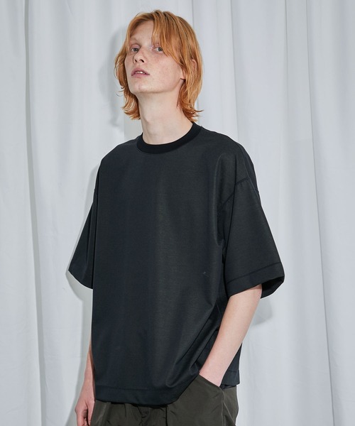 UNITED TOKYO（ユナイテッドトウキョウ）の「リバーシブルTシャツ（Tシャツ/カットソー・メンズ・ブラック/グレー/ネイビー/ベージュ・1/2）」の16枚目の写真