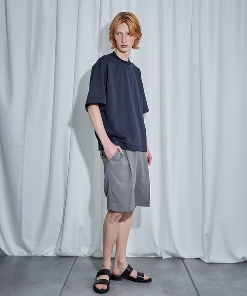 UNITED TOKYO（ユナイテッドトウキョウ）の「リバーシブルTシャツ（Tシャツ/カットソー・メンズ・ブラック/グレー/ネイビー/ベージュ・1/2）」の22枚目の写真