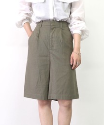 Riberry | タック入りハーフパンツ(その他パンツ)