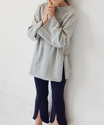 Girly Doll（ガーリードール）の「KIDS スリットフレアＴシャツ（Tシャツ/カットソー）」