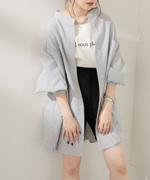 Chico | ストライプブロッキングシャツ(シャツ/ブラウス)