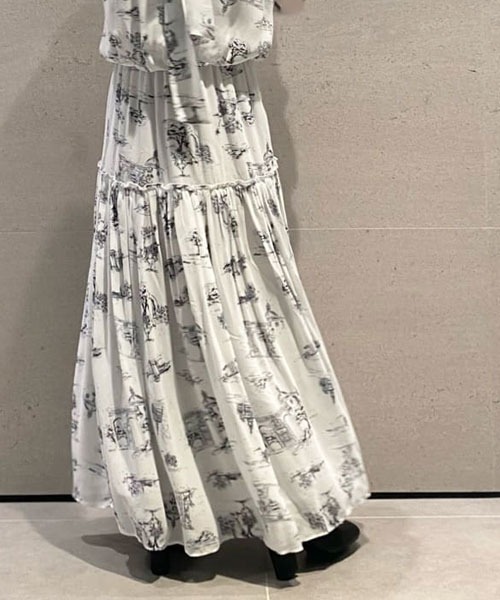 Mila Owen（ミラオーウェン）の「バックボウタイブラウジングワンピース（ワンピース・レディース・ピンク/ドット/ホワイト・0/1）」の18枚目の写真