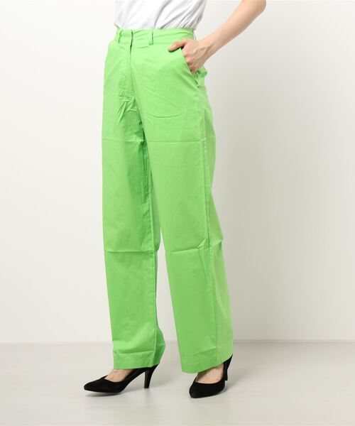 FIG&VIPER（フィグアンドバイパー）の「コットンワイドPT（その他パンツ・レディース・ピンク/グリーン/ダークグレー・FREE）」の3枚目の写真