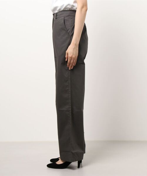 FIG&VIPER（フィグアンドバイパー）の「コットンワイドPT（その他パンツ・レディース・ピンク/グリーン/ダークグレー・FREE）」の4枚目の写真