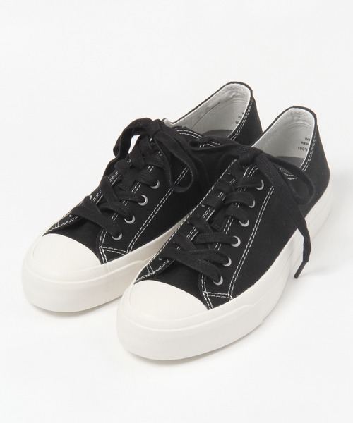 niko and...（ニコアンド）の「撥水消臭オリジナルオーガニックコットンレースアップスニーカー（スニーカー・レディース・ホワイト/ブラック/ベージュ・SMALL/MEDIUM/LARGE）」の19枚目の写真