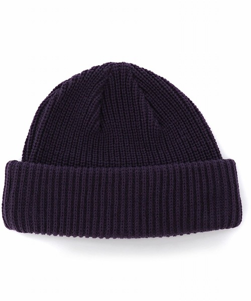 FRUIT OF THE LOOM（フルーツオブザルーム）の「FRUIT OF THE LOOM　2WAY FRUITワッペン KNIT CAP（ニットキャップ/ビーニー・メンズ・パープル/レッド/ブラック・FREE）」の6枚目の写真