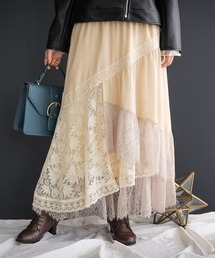 osharewalker | 『アシメティアードレーススカート』(スカート)