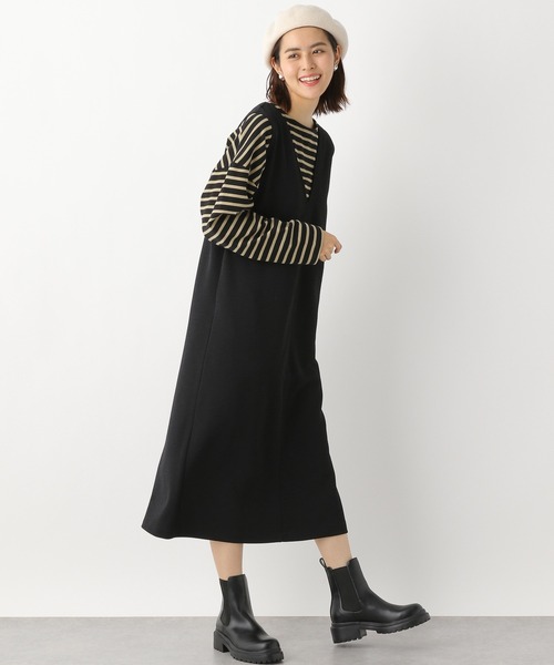 LEPSIM(レプシィム)の「ライトアツゾコサイドゴア 228661(ブーツ・レディース・ブラック/アイボリー・SMALL/MEDIUM/LARGE)」の3枚目の写真