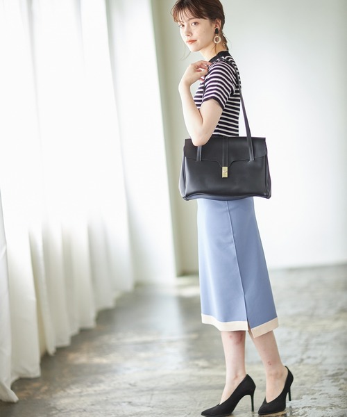 Cookie Chocolate（クッキーチョコレート）の「ベーシックシンプルバッグ（ショルダーバッグ・レディース・ブラック/ブラウン・FREE）」の17枚目の写真