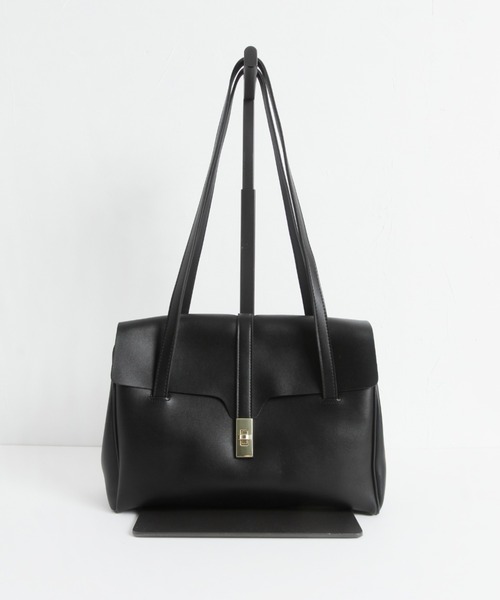 Cookie Chocolate（クッキーチョコレート）の「ベーシックシンプルバッグ（ショルダーバッグ・レディース・ブラック/ブラウン・FREE）」の4枚目の写真