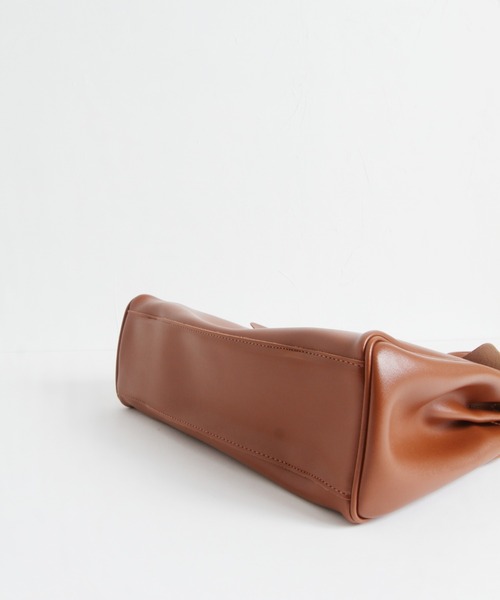 Cookie Chocolate（クッキーチョコレート）の「ベーシックシンプルバッグ（ショルダーバッグ・レディース・ブラック/ブラウン・FREE）」の6枚目の写真