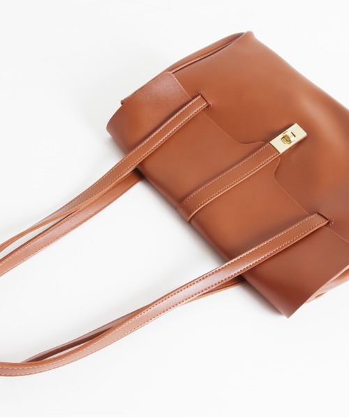 Cookie Chocolate（クッキーチョコレート）の「ベーシックシンプルバッグ（ショルダーバッグ・レディース・ブラック/ブラウン・FREE）」の18枚目の写真