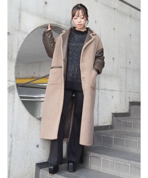 EVRIS(エヴリス)の「サイドベンツフレアレギンス(その他パンツ・レディース・グリーン/アイボリー/ブラック・FREE)」の19枚目の写真