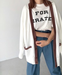 CANAL JEAN | RED CHOP WORKS(レッドチョップワークス) 裏毛スウェットカーディガン(カーディガン/ボレロ)