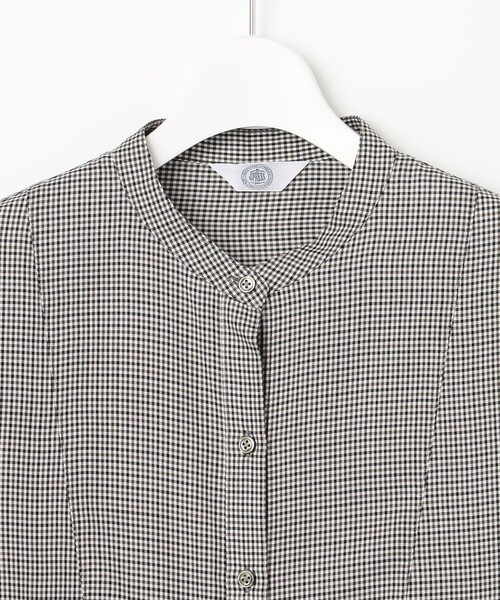 J.PRESS（ジェイプレス）の「【洗える】キュプラスパンツイルⅡ ブラウス（シャツ/ブラウス・レディース・ネイビー系3/ブラック系3・11/9）」の18枚目の写真